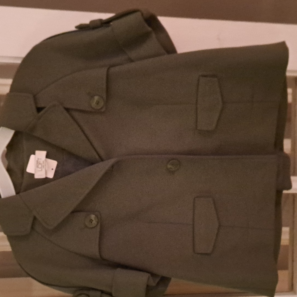 Army green bolero style jacket